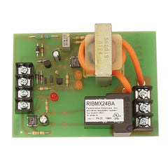 Functional Devices RIBMX24BA Panel 4in Internal Adjustable Current Sensor + Relay 20Amp SPDT 24Vac/dc  | Blackhawk Supply