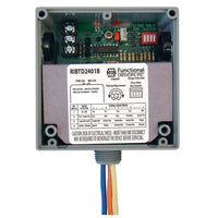 RIBTD2401B | Enclosed Time Delay Relay Hi/Low sep 20Amp SPDT 24Vac/dc 120Vac | Functional Devices