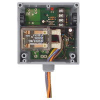 RIBTE24P | Enclosed Relay Hi/Low sep 20Amp DPDT 24Vac/dc power + 5-30Vac/dc control | Functional Devices