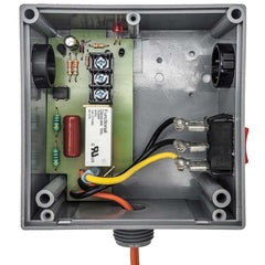 Functional Devices RIBTH1S Enclosed Relay Hi/Low sep 10Amp SPST + Override 10-30Vac/dc/208-277Vac  | Blackhawk Supply