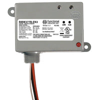 RIBW277B-EN3 | EnOcean 902 Mhz Enclosed Relay 20Amp 277Vac 2-Way Wireless Dry-Cont. Input | Functional Devices