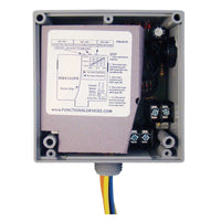 RIBX243PA | Enclosed Internal AC Sensor, Adjustable +20Amp 3PST 24Vac/dc Relay | Functional Devices