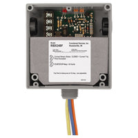RIBX24BF | Enclosed Internal AC Sensor, Fixed, + Relay 20Amp SPDT 24Vac/dc | Functional Devices