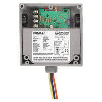 RIBXLCF | Enclosed Internal AC Sensor Fixed +10Amp SPDT 10-30Vac/dc Relay | Functional Devices
