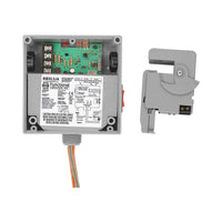 RIBXLSJA | Enclosed Split-Core AC Sensor Adjustable +10Amp SPST 10-30Vac/dc Relay Override | Functional Devices