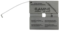 Midland Metal Mfg. SS3751 3/8 STAINLESS STEEL STRAPPING, Clamps, Clamp-It, Strapping 3/8  | Blackhawk Supply