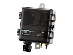 Senva Sensors P6-4000-1LX DRY DIFF. PRESS. 40" ENCLOSED UNIVERSAL W/ LCD, BARBS  | Blackhawk Supply