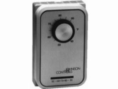 Johnson Controls T26A-15C LINE VOLTAGE THERMOSTAT; THERMOSTAT; HTG; 40/68F LINE VOLT; NO THERMOMETERKNOB  | Blackhawk Supply