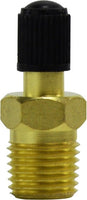 TV-2LDC | 1/8 TANK/VENT VALVE LONG WITH MAF/USA Mid-America Fittings Made in USA | Midland Metal Mfg.