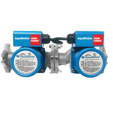 Aquamotion AMR-SF3 Stainless Steel TwinTurbo  | Blackhawk Supply
