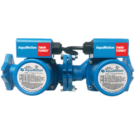 Aquamotion AMR-FV2 Cast Iron, TwinTurbo with check valve  | Blackhawk Supply