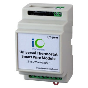 iO HVAC Controls UT-SWM Universal Thermostat Smart Wire Module - 2 to 5 Wire Adapter  | Blackhawk Supply