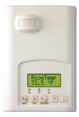 Viconics VT7355F5531E Thermostat | FanCoil | Hotel | PIR | 2 Anlg Outs | Aux Out | rH | LON  | Blackhawk Supply
