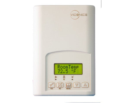 Viconics VT7652B5031 Thermostat | Roof | 2 Heat Cntct | 2 Cool Cntct | Programmable  | Blackhawk Supply