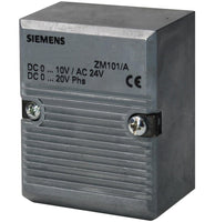 ZM101/A    | Terminal Module, Signal Transducer/Power Amplifier, 0-10Vdc, 0-20Vdc Phase Cut  |   Siemens