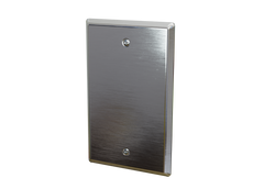 ACI A/AN-SP 10K ohm Type III | Stainless Steel Wall Zone Plate with Override Temperature Sensor  | Blackhawk Supply