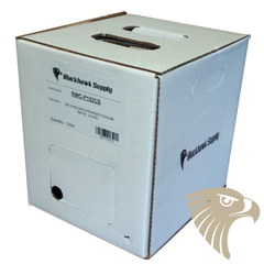 Reliable Wire RWC-P184CS-BR Control Cable 18G 4C 1000ft EasyPull Box Shielded Plenum Rated Brown  | Blackhawk Supply