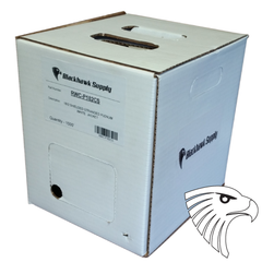 Reliable Wire RWC-PCAT5E-WH CAT5E Cable 1000ft EasyPull Box Non Shielded Plenum Rated White    | Blackhawk Supply