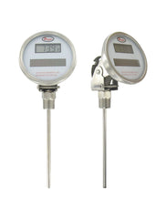 Dwyer DBTA3402 Digital solar-powered bimetal thermometer | range -58 to 158°F | 4" stem.  | Blackhawk Supply