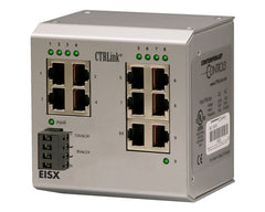 Contemporary Controls EISX8M-100T/FT 6-port 100BASE-TX, 2-port 100BASE-FX ST MMF compact managed switch   | Blackhawk Supply