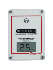 Dwyer GSTC-N-LCD Nitrogen Dioxide Transmitter with BACnet & Modbus Communication with Integral LCD Display  | Blackhawk Supply