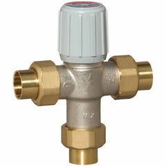 Resideo AM102-SB-1LF AM-1 1” Lead Free Mixing Valve with Push Connect  | Blackhawk Supply