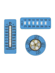 Dwyer KS-0206 Irreversible temperature labels | range 331 to 379°F (166 to 193°C).  | Blackhawk Supply