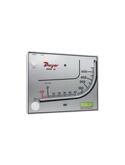 Dwyer MARK II 40-1-AV Molded plastic manometer | range 0-1.1" w.c. & 0-4200 fpm | red fluid | .826 sp. gr. | requires Pitot tube sold separately.  | Blackhawk Supply