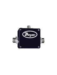 Dwyer MFS-12 Magnetic flow sensor | range 0.25 to 5.3 GPM (1 to 20 LPM) | 1/4 I.D. | 1/2" NPT process connection | frequency & analog output signal.  | Blackhawk Supply