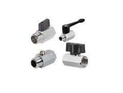 Dwyer MV5-SF4 Mini brass ball valve | screwdriver slot | 1/2" pipe size  | Blackhawk Supply