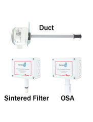 Dwyer RHP-3S1A Sintered filter OSA humidity/temperature transmitter with 3% sensor | 4 to 20 mA humidity output | 10K type III NTC thermistor temperature output.  | Blackhawk Supply