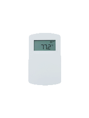 Dwyer RHP-3E44-LCD European Wall Mount Humidity / Temperature Transmitter with 3% accuracy and universal current / voltage output for RH and Temperature with LCD  | Blackhawk Supply