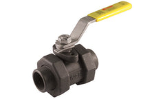 Jomar 101-993 S-CS-2002N-SS-DUE | 1/2" | 5 Piece | Full Port | Double Union End | Socket Weld Connection | 3000 WOG | Stainless Steel Ball and Stem  | Blackhawk Supply