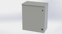 SCE-36R3016LP    | NEMA 3R | Type-3R Hinged Cover Enclosure, 36H x 30W x 16D  |   Saginaw