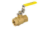 100-706-IH | T-100NE, Full Port, 2 Piece, Threaded Connection, 600 WOG, with Insulated Handle | Jomar