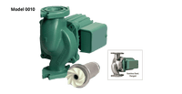 0010-ZSF3-IFC | Circulator Pump | Stainless Steel | 1/8 HP | 115V | Single Phase | 1.1A | 3250 RPM | Flanged | 32 GPM | 10ft Max Head | 150 PSI Max Press. | Integral Flow Check | Series 0010 | Taco