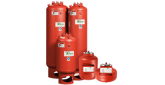 Taco PAX84-150AP 84L/22Gal. Tank Vol. | 45L/12Gal. Acceptance | Replaceable Bladder | 16"DIAMETER | 150PSI | Anchor Clips | NSF 61 Certification with STAINLESS STEEL connection  | Blackhawk Supply