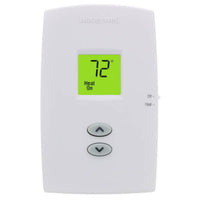 TH1100DV1000 | PRO 1000 VERTICAL NON-PROGRAMMABLE DIGITAL THERMOSTATS, BACKLIT DISPLAY ,DUAL POWERED (24VAC AND/OR BATTERY). HEAT ONLY. | Resideo