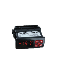Dwyer TS3-50020 Digital temperature switch | single temperature probe input | SPDT relay output | red display and buttons | 230 VAC power supply.  | Blackhawk Supply
