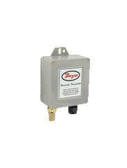 Dwyer WHT-32A Water-resistant humidity/temperature transmitter with sintered filter | 3% accuracy | 0-10 VDC humidity output and 10K Ω Type III | curve A temperature output.  | Blackhawk Supply