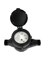 WPT-B-C-08-100    | Multi-Jet plastic water meter | 25mm pipe size with 100 liter pulse output.  |   Dwyer