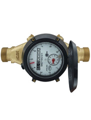Dwyer WRBT-A-C-02-10 Multi-jet water meter with removable bottom | 5/8" x 3/4" pipe size | 10 gal output.  | Blackhawk Supply