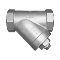 Titan YS80SS0038 3/8" Y Strainer | Stainless Steel | 800 WOG | Socket Weld Ends | Gasketed Cap | Plugged Blow-off  | Blackhawk Supply